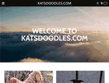 Tablet Screenshot of katsdoodles.com